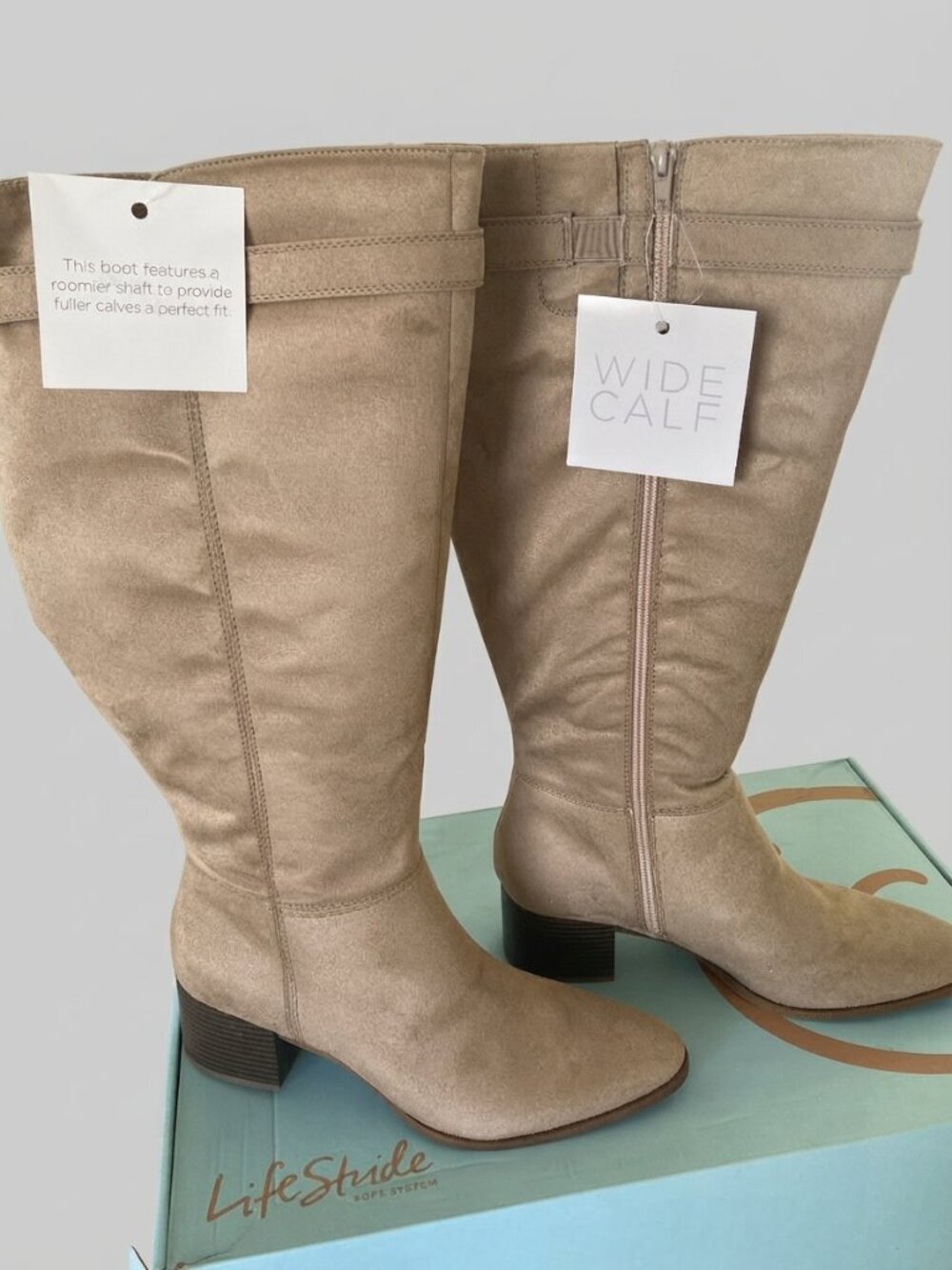 LifeStride Women's Daring-wc Knee High Boots. Size 11